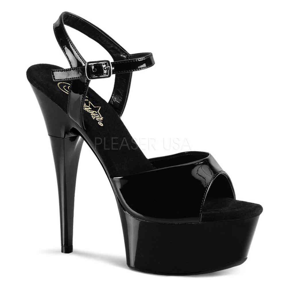 Pleaser - CAPTIVA609 Sandale à bride à la cheville - Noir Product image